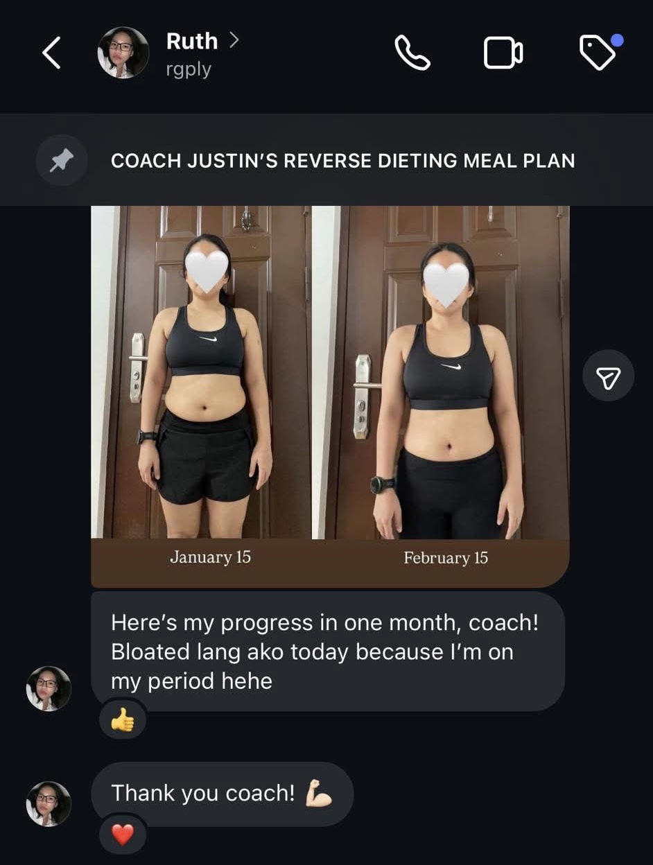 Ruth 1 month transformation